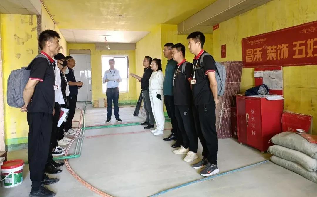 昌禾裝飾【鳳凰華府】工地聯(lián)檢丨鏡頭紀(jì)實(shí)，讓每個(gè)工地都禁得住考驗(yàn)！