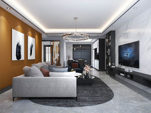 香榭麗舍139平米現(xiàn)代輕奢裝修效果圖 香榭麗舍139平米現(xiàn)代輕奢裝修效果圖