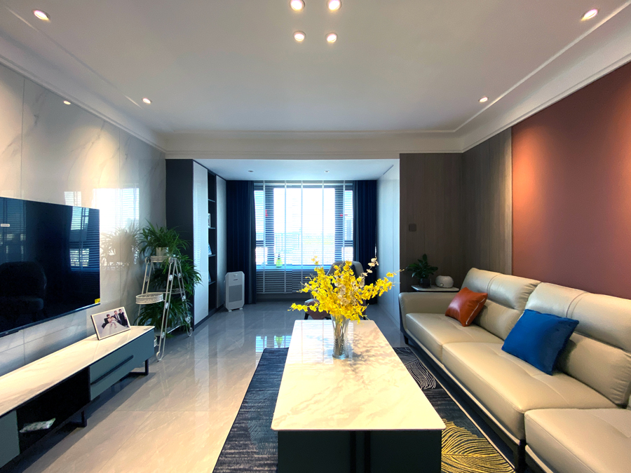 實景拍攝丨 閱海萬家133㎡ 現(xiàn)代簡約裝修實景圖 實景拍攝丨 閱海萬家133㎡ 現(xiàn)代簡約裝修實景圖