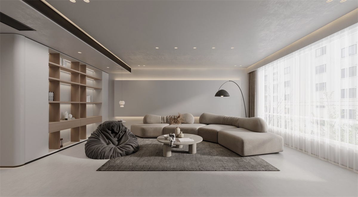 中冶幸福辰205平米現(xiàn)代簡約風格效果圖 中冶幸福辰205平米現(xiàn)代簡約風格效果圖