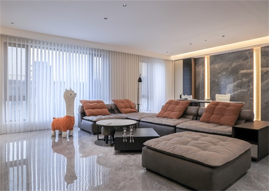 璀璨梵高168平米現(xiàn)代簡約實景圖 璀璨梵高168平米現(xiàn)代簡約實景圖