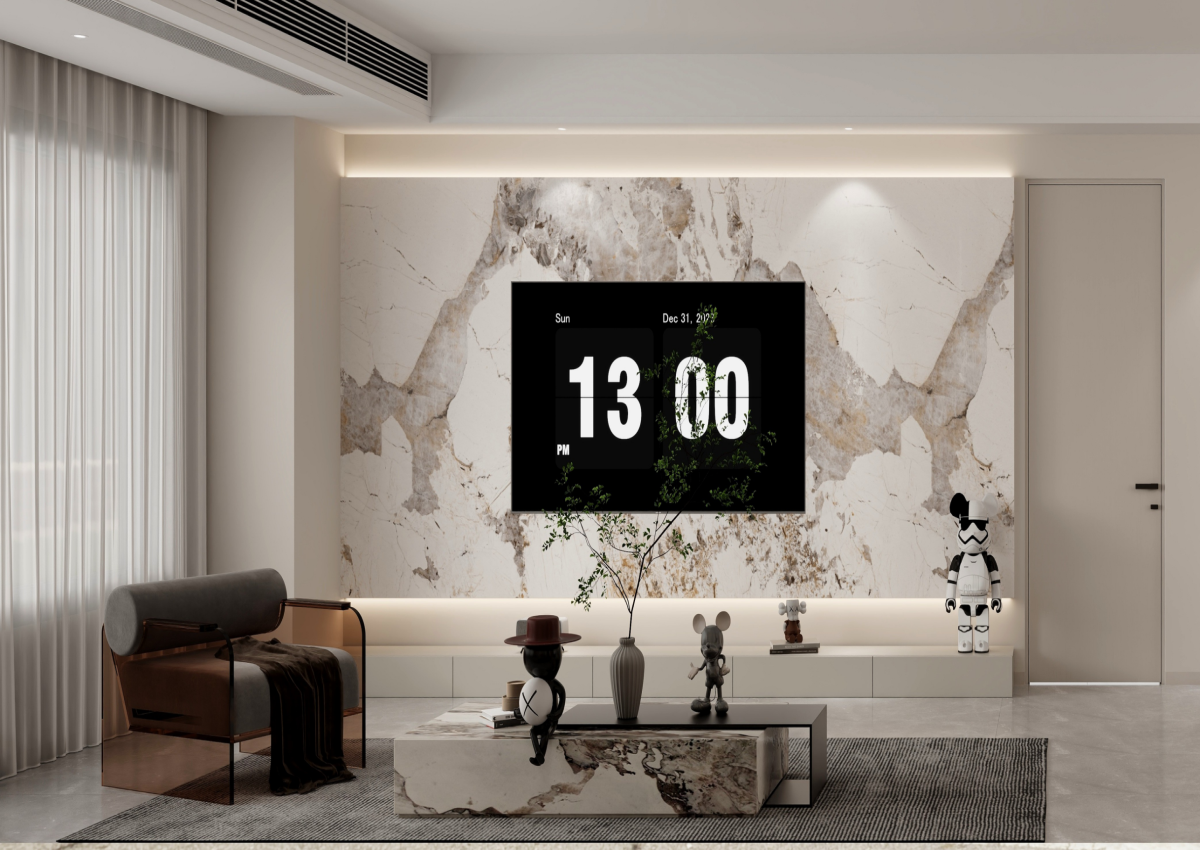 中海華樾 | 130㎡簡約風，簡單即高級，打造松弛感治愈之家！