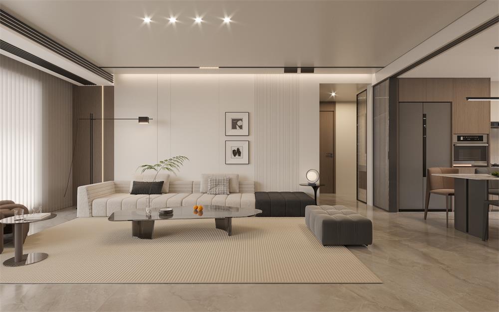 星耀閱海138㎡ | 開放式餐廚新玩法！可開合式LDK一體化，讓家瞬間大兩倍