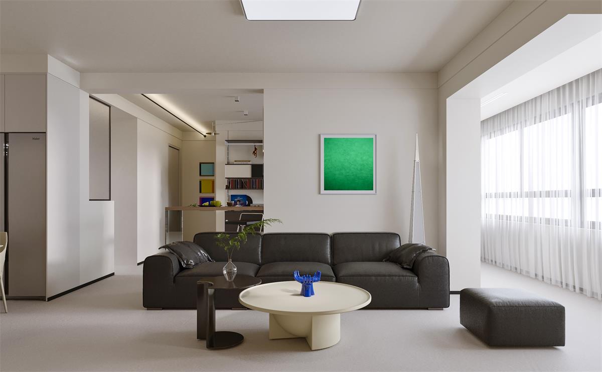 金地自在城 | 零零后獨居109㎡極簡家，全開放設(shè)計驚艷到我了！換你也上癮~