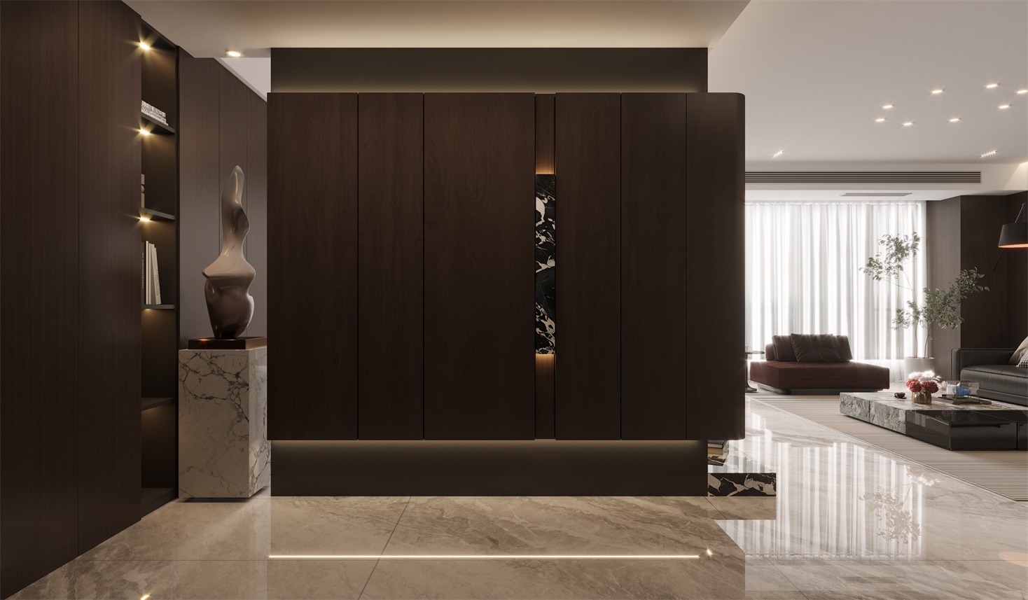 中海海樾133㎡ | 意式極簡風(fēng)又殺回來了！這高級感我真拒絕不了~