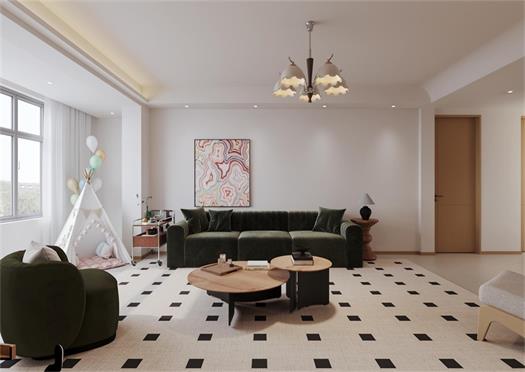 湖畔嘉苑 | 139㎡輕復(fù)古之家，不盲目跟風(fēng)，做生活的主角