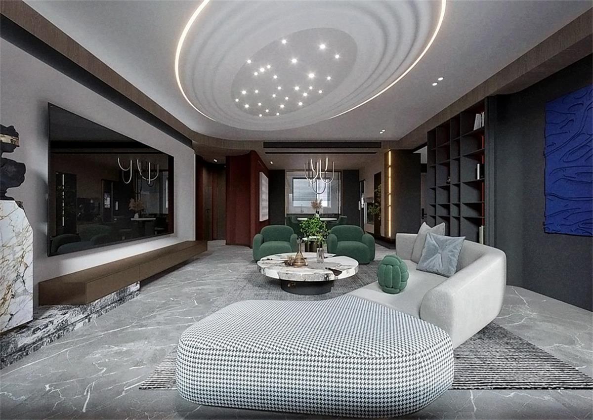 中海九樾143㎡ | 你不敢嘗試的暗黑系混搭風(fēng)，到底有多炫酷？！