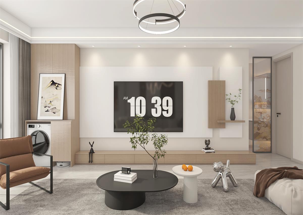 紫辰府128㎡ | 『奶油風(fēng)』不是刷個大白墻！溫馨、顯大、好打理才是核心！