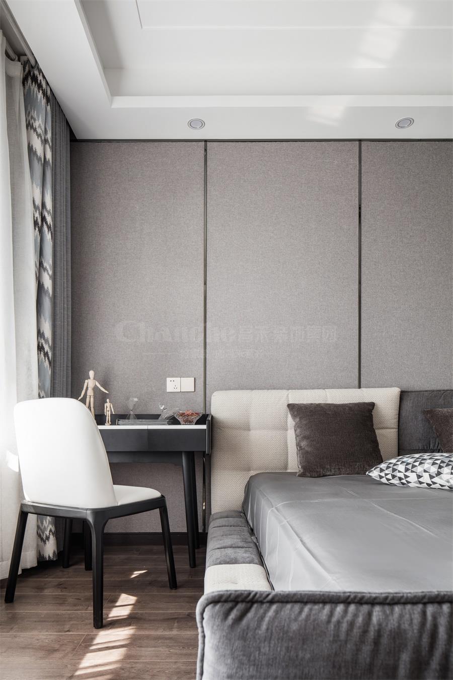 實(shí)景拍攝丨濱河壹號 160㎡現(xiàn)代輕奢裝修實(shí)景圖